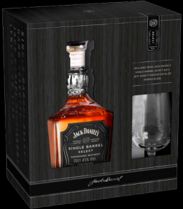 Jack Daniels single barrel 0,7l 45% + sklo