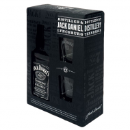 Jack Daniels 0,7l 40% + skleničky