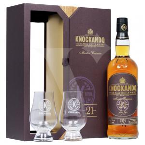 Knockando 21yo single malt 0,7l 43% + sklo